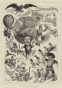 Pantomimes aux théâtres de Londres